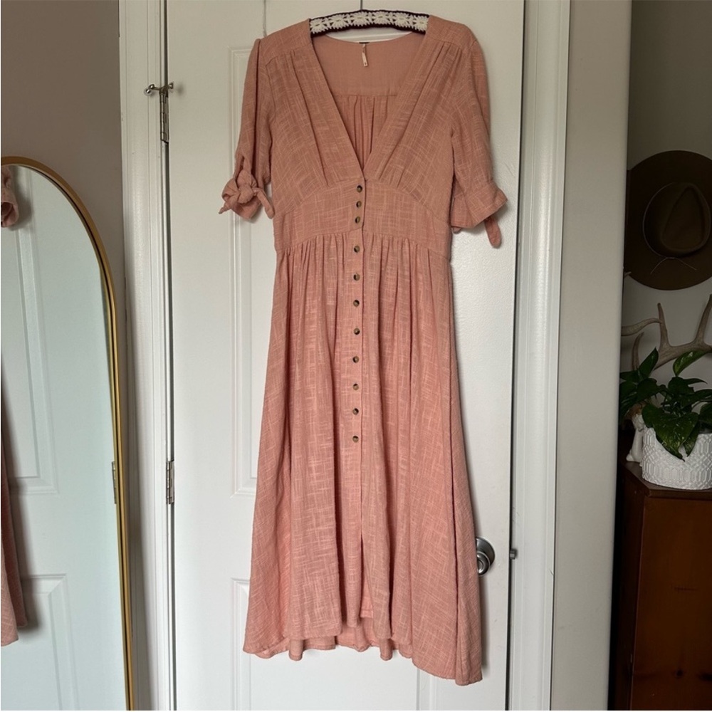 Love of My Life Midi in peachy blush